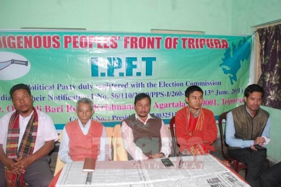 No proper direction for Twipra-Land : Tripura tribal youths moving rudderless ! 